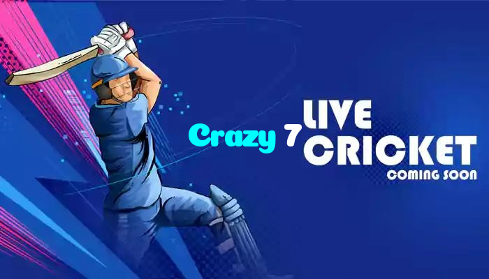 Crazy 7 casino presented on mobile device in Pakistan with slots and live games